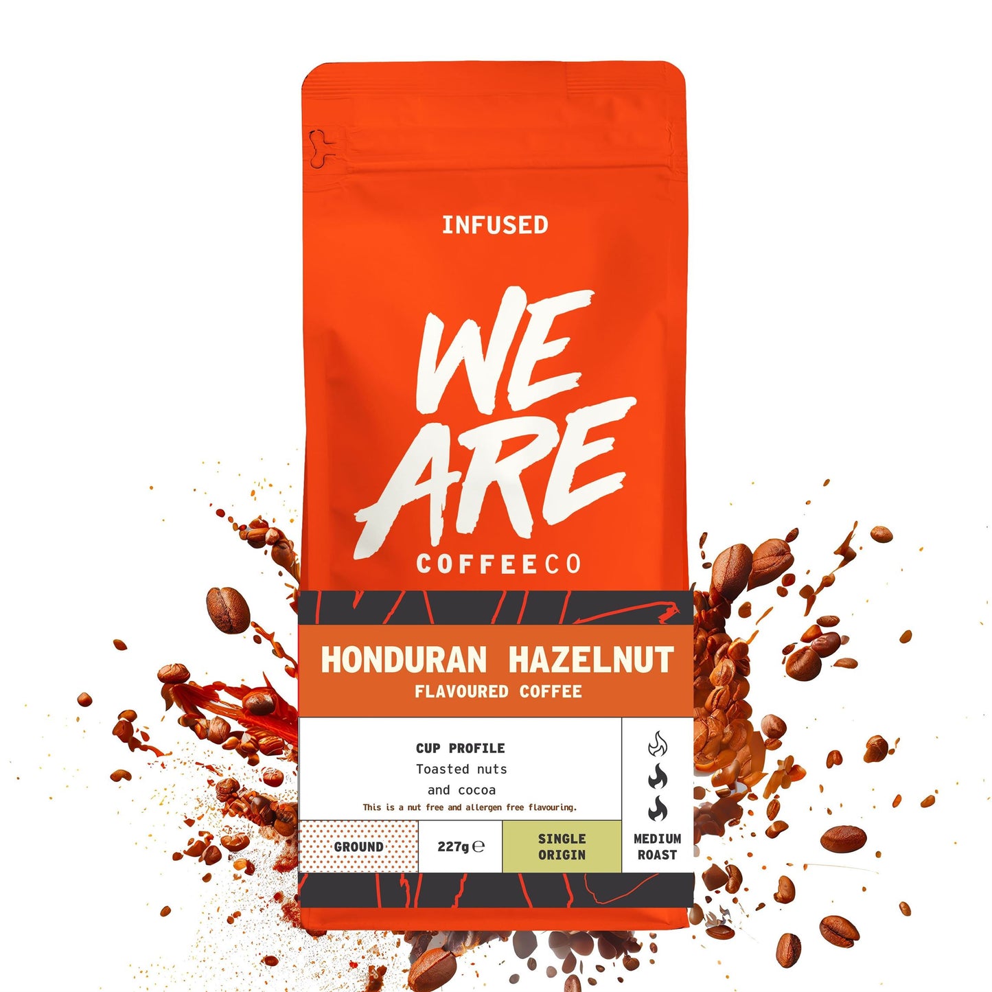 Honduran Hazelnut Flavoured Coffee