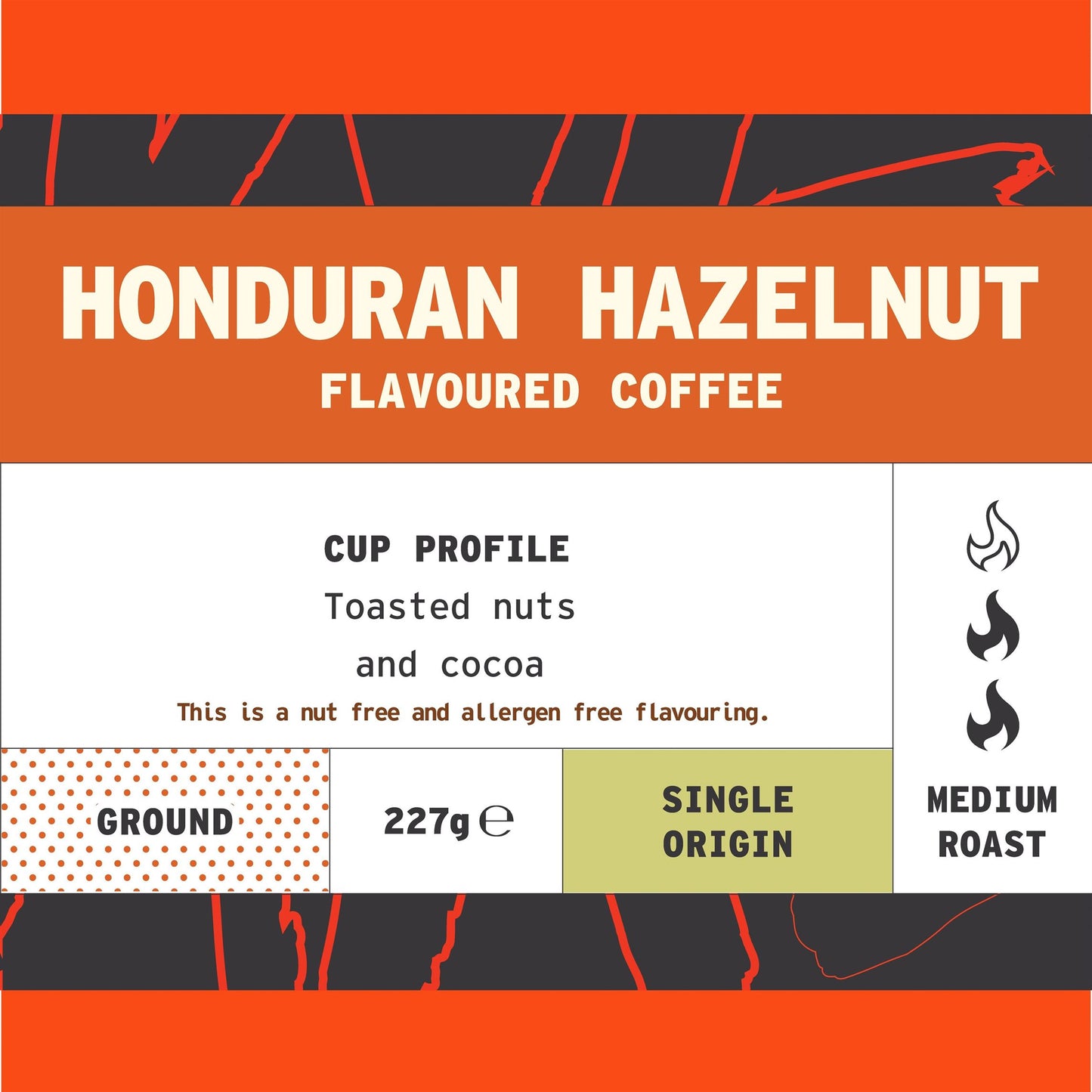 Honduran Hazelnut Flavoured Coffee