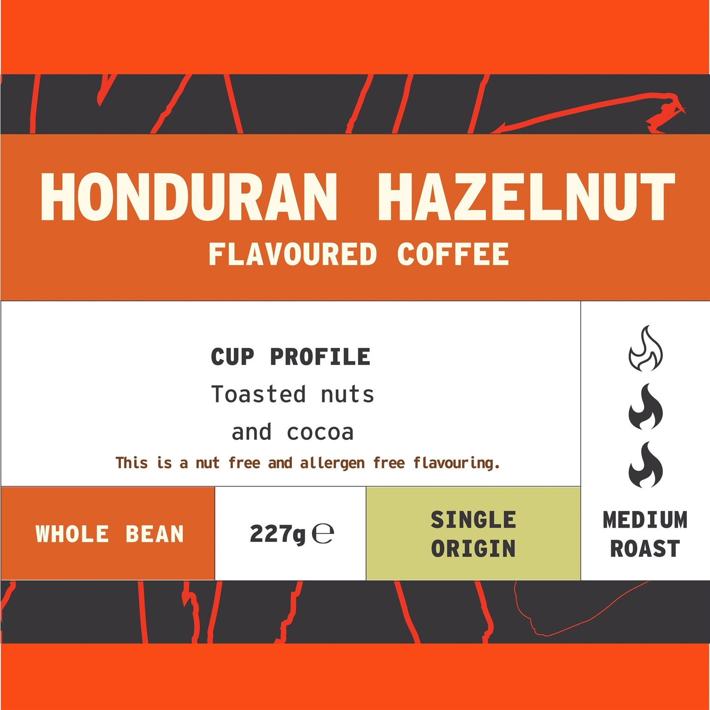 Honduran Hazelnut Flavoured Coffee