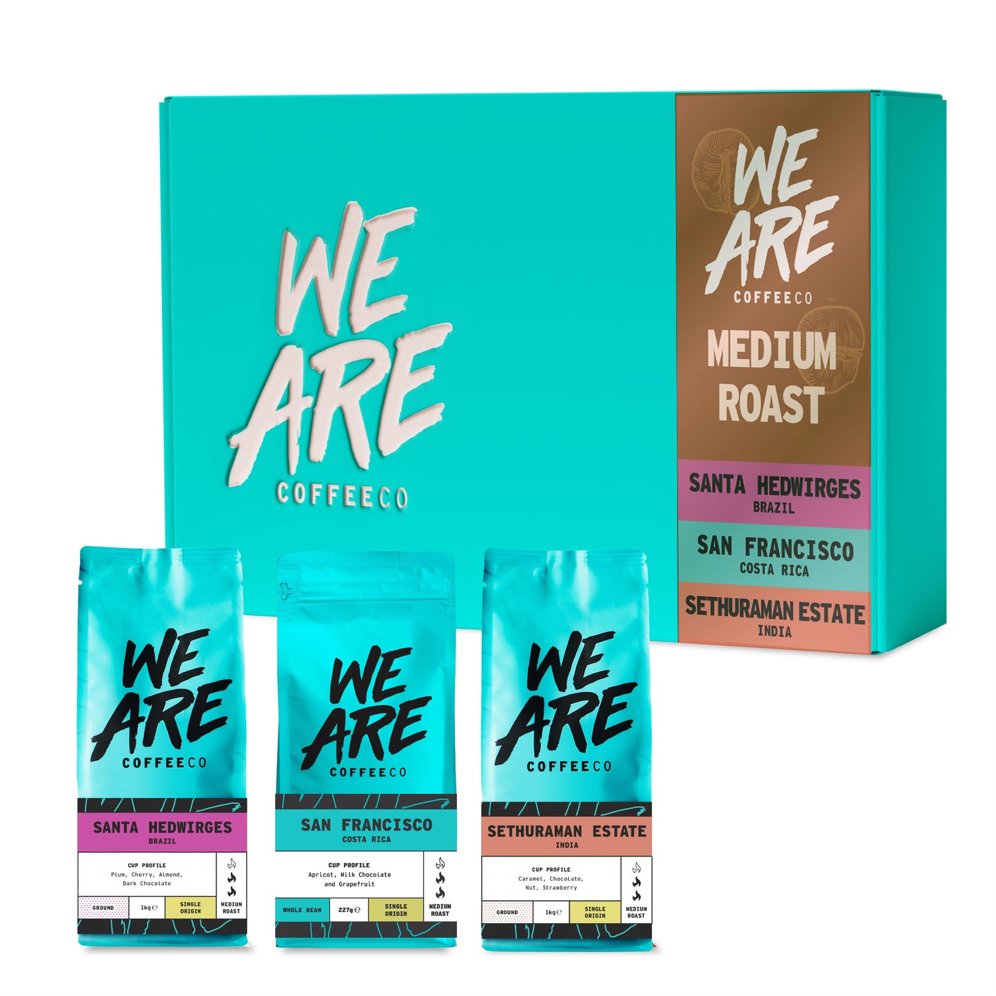 The Medium Roast Coffee Collection Series Gift Pack