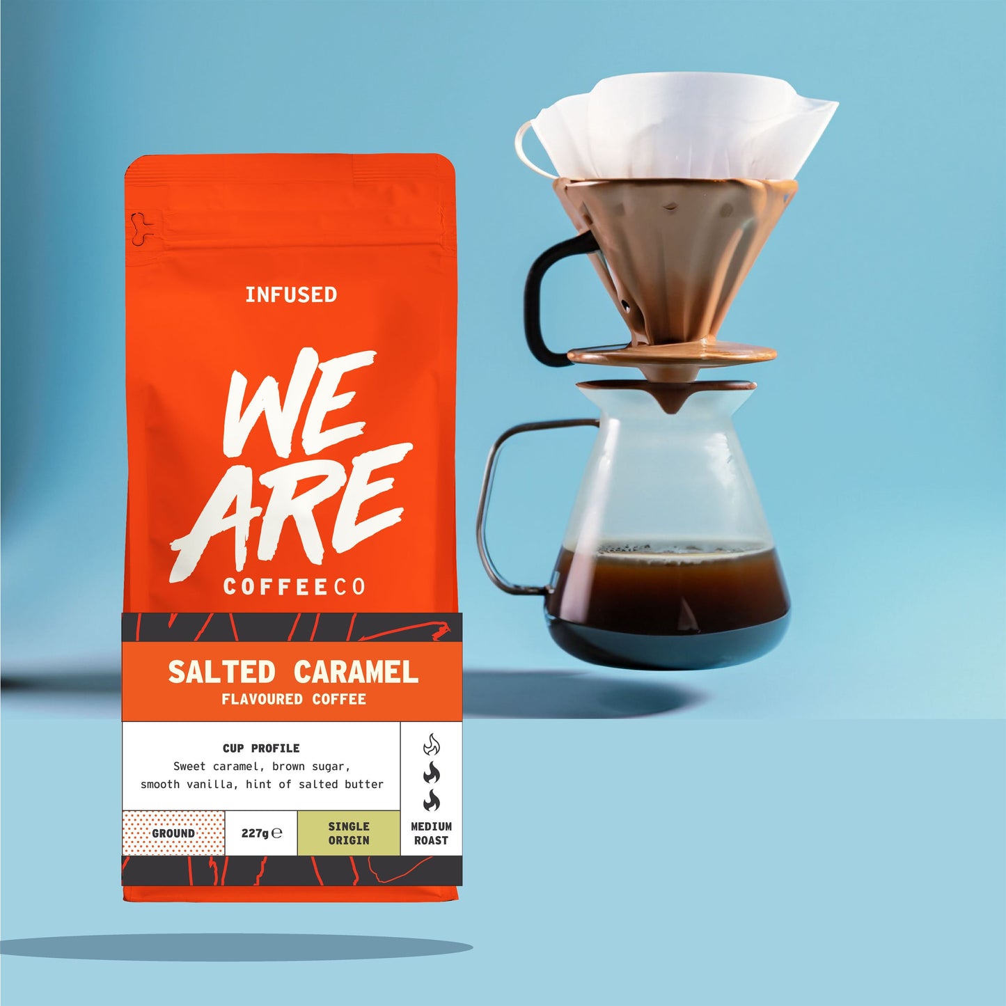 Colombian Salted Caramel Flavoured Coffee